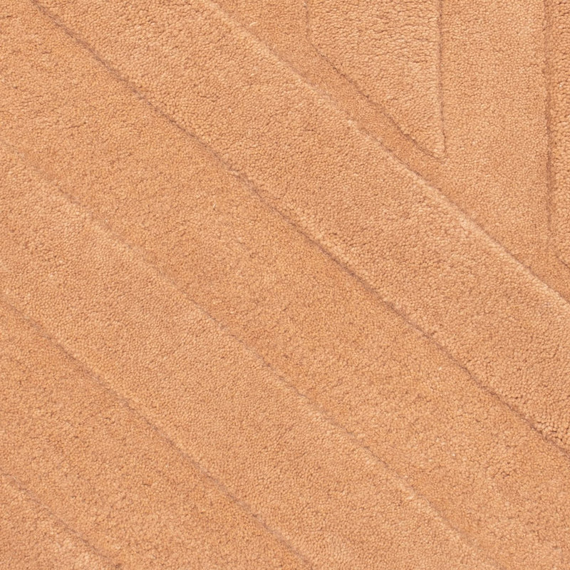 Dywan wełniany - 90 x 60 cm - łososiowy