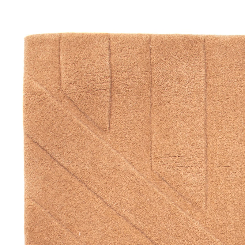 Dywan wełniany - 90 x 60 cm - łososiowy