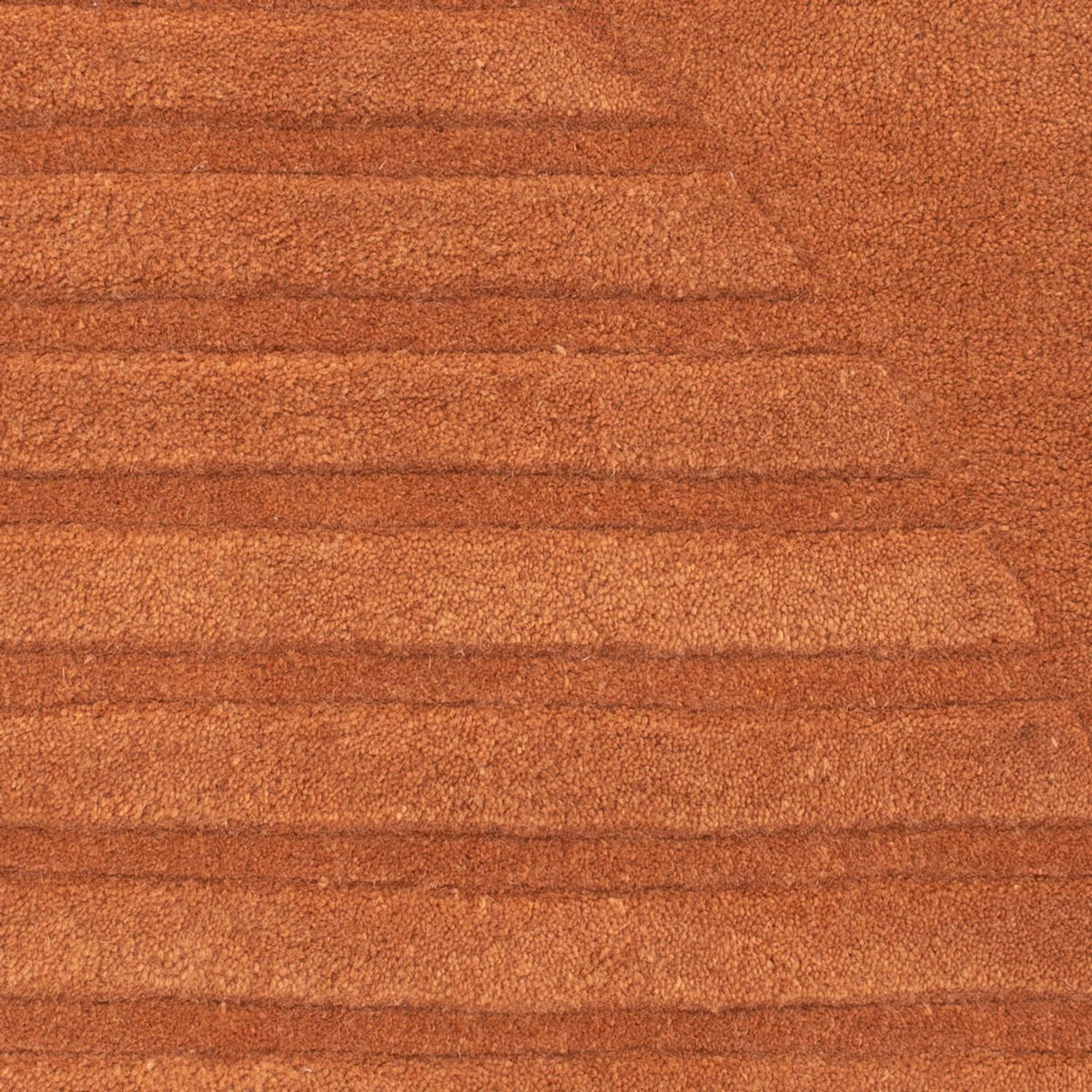 Dywan wełniany - 90 x 60 cm - brązowy