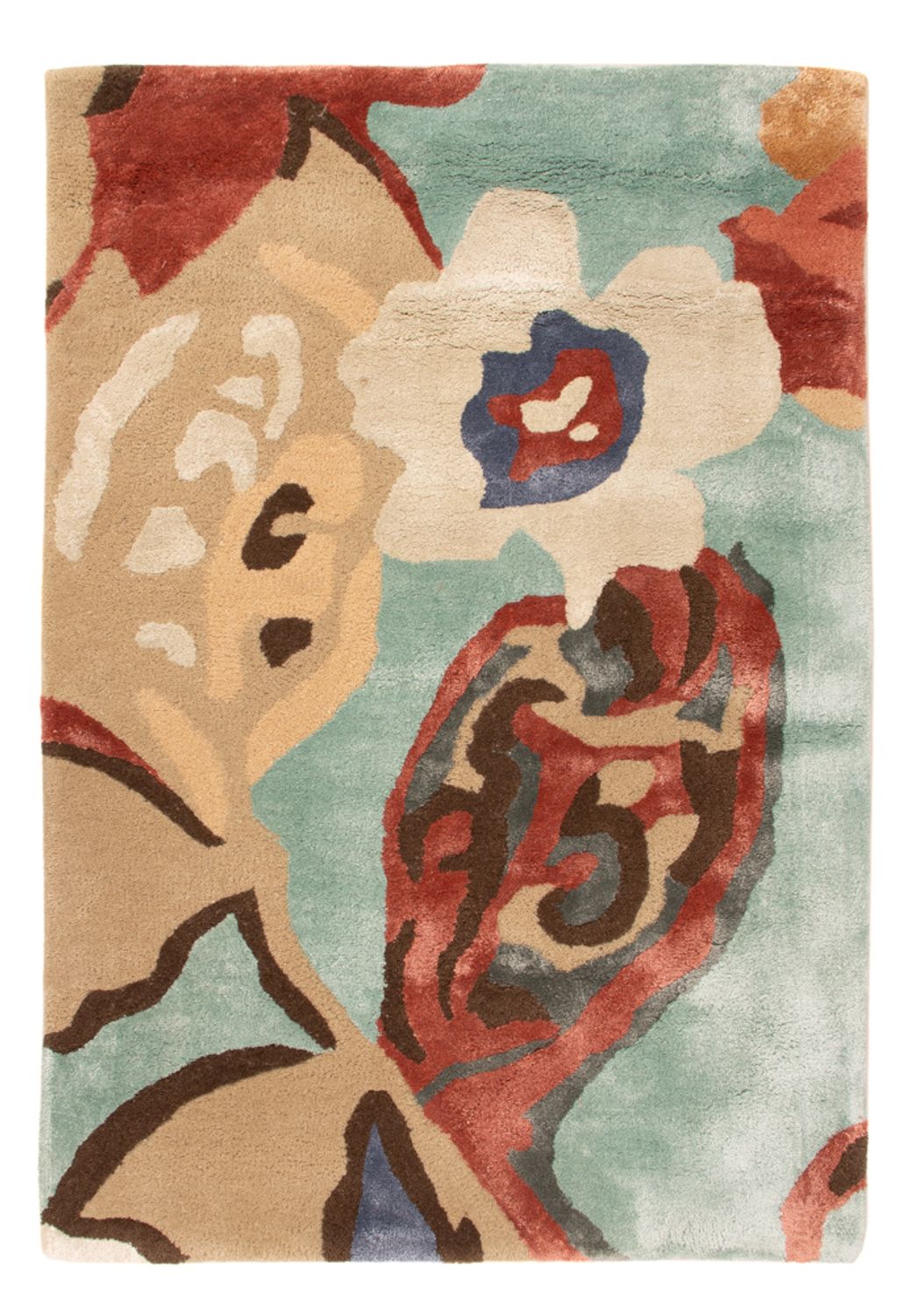 Designerski dywan - 90 x 60 cm - wielokolorowy