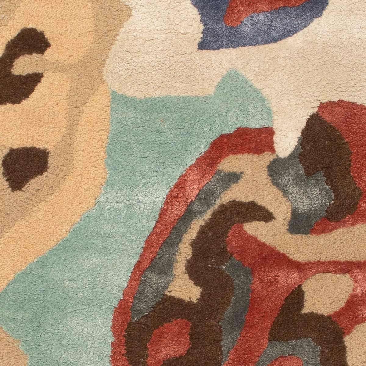 Designerski dywan - 90 x 60 cm - wielokolorowy