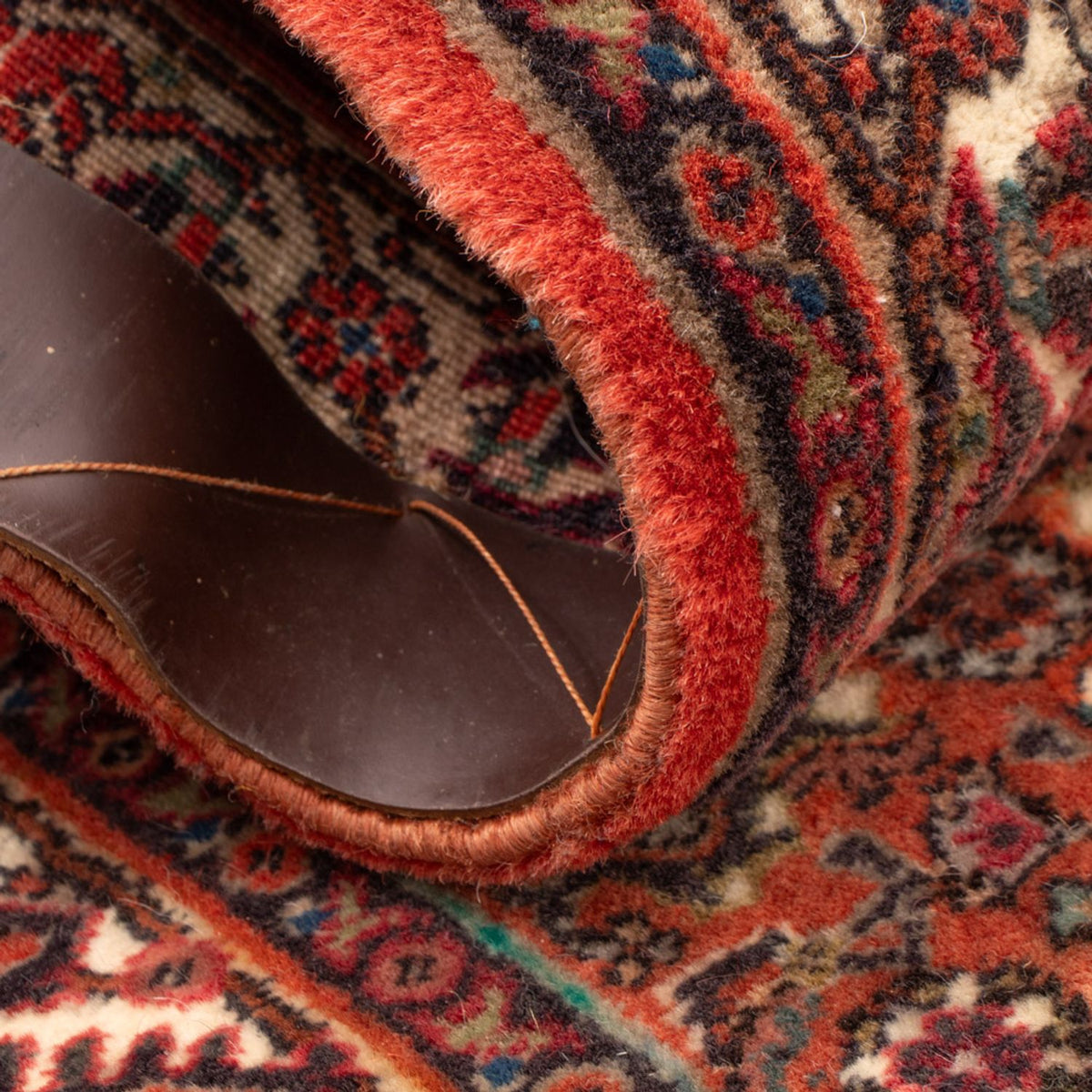 Dywan perski - Bijar - 102 x 74 cm - czerwony