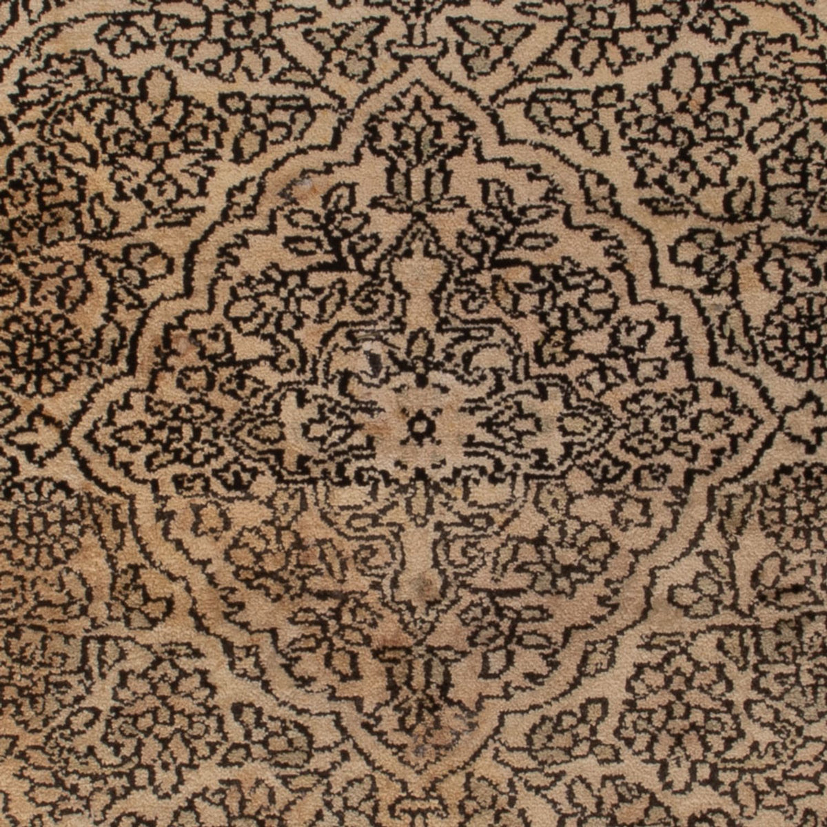 Jedwabny dywan - Kashmir Silk - 103 x 60 cm - beżowy