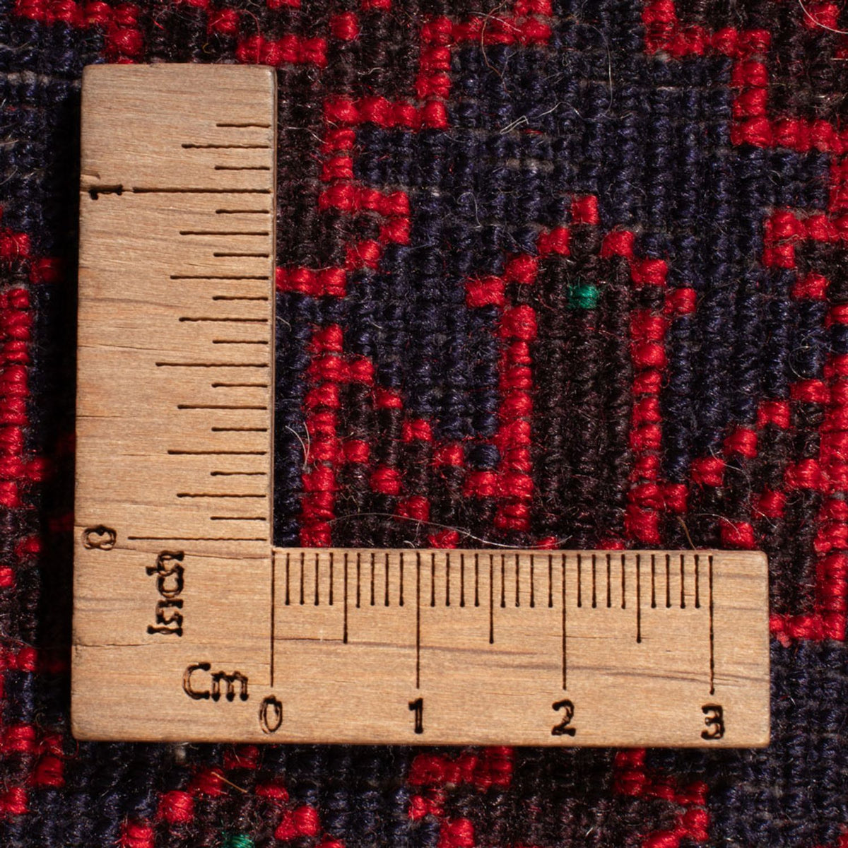 Dywan beludżycki - 148 x 96 cm - czerwony