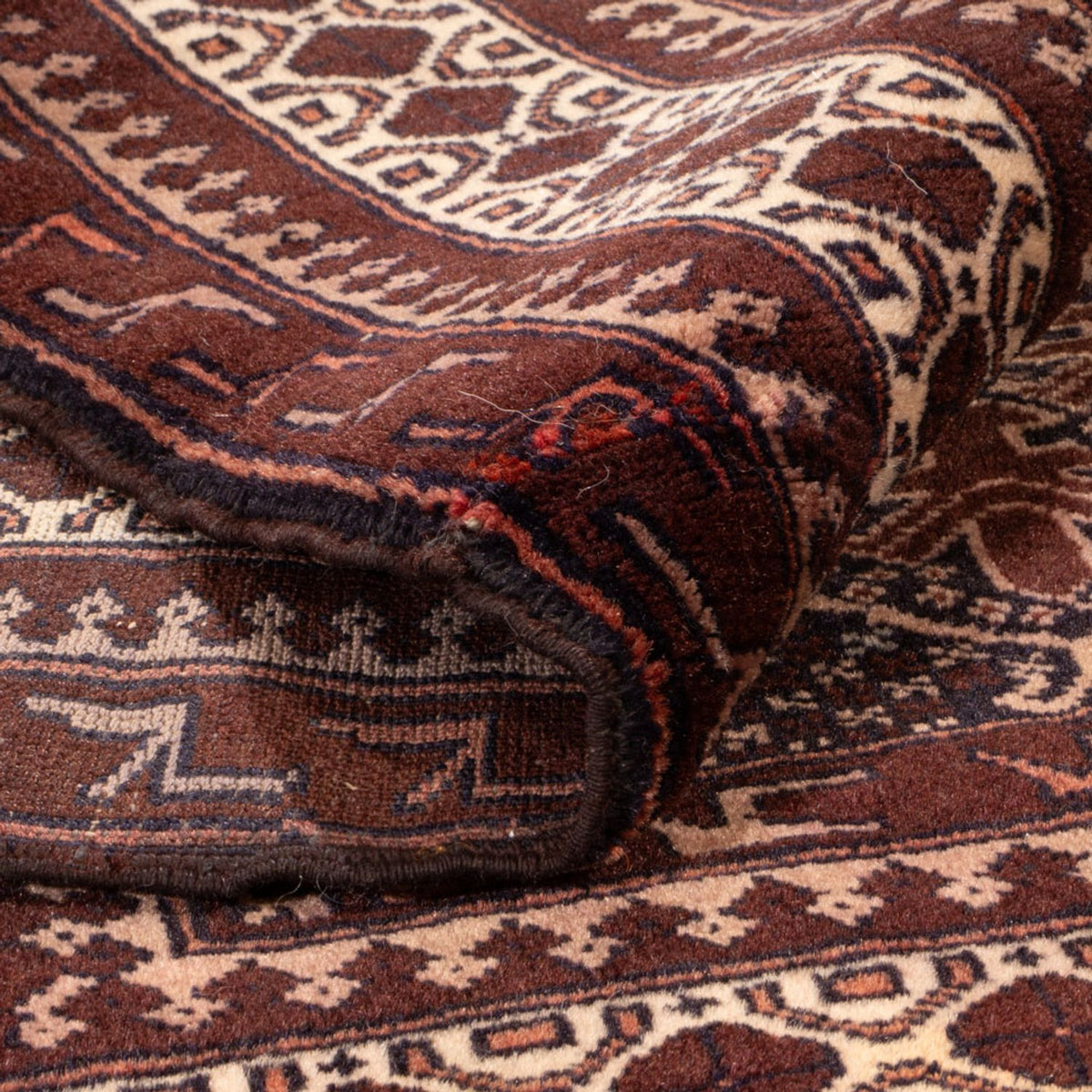 Dywan beludżycki - 140 x 102 cm - czerwony