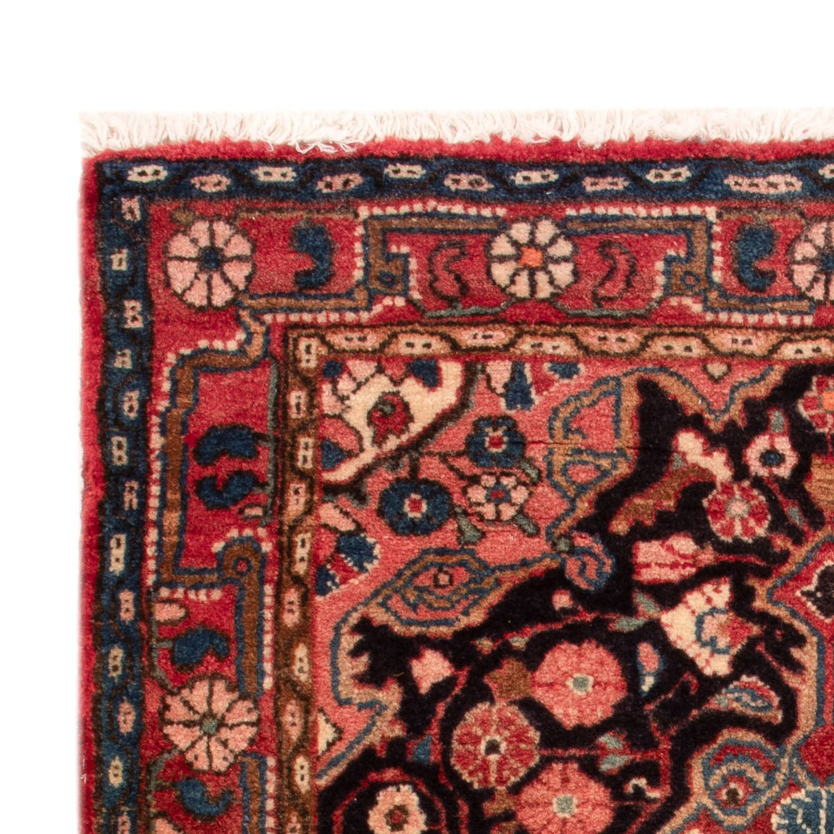 Perski dywan - Nomadyczny - 92 x 62 cm - ciemnoniebieski