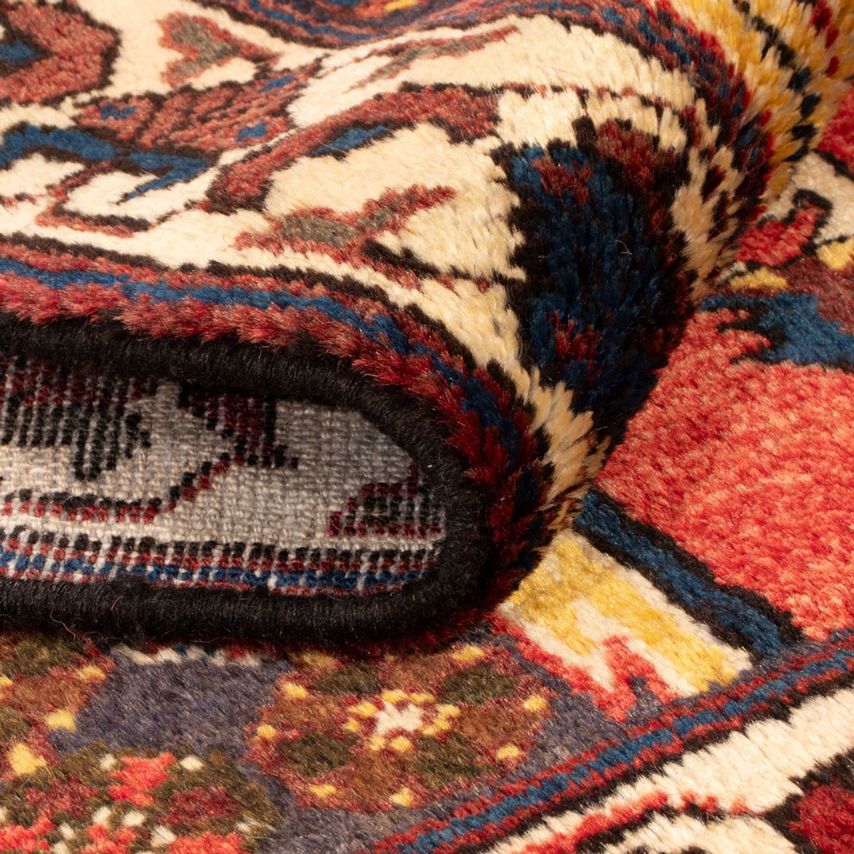 Perski dywan - Nomadyczny - Miana - 137 x 83 cm - czerwony