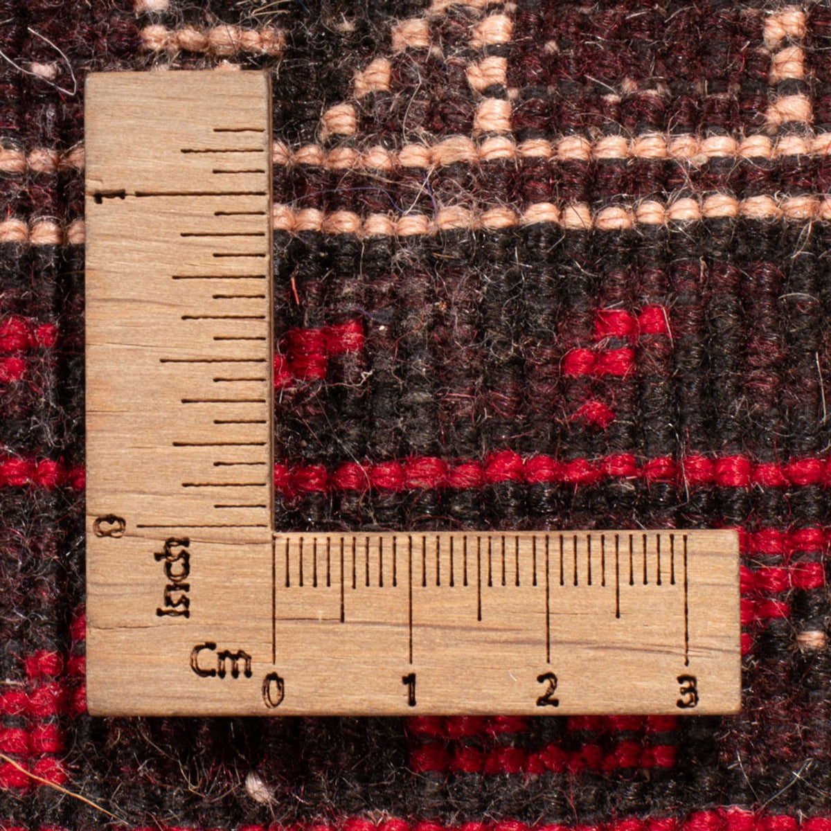 Dywan beludżycki - 150 x 89 cm - czerwony