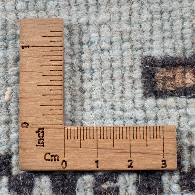 Dywan Gabbeh - Loribaft Indus - 243 x 169 cm - niebieski