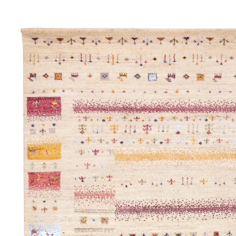 Dywan Gabbeh - Loribaft Indus - 245 x 174 cm - kremowy