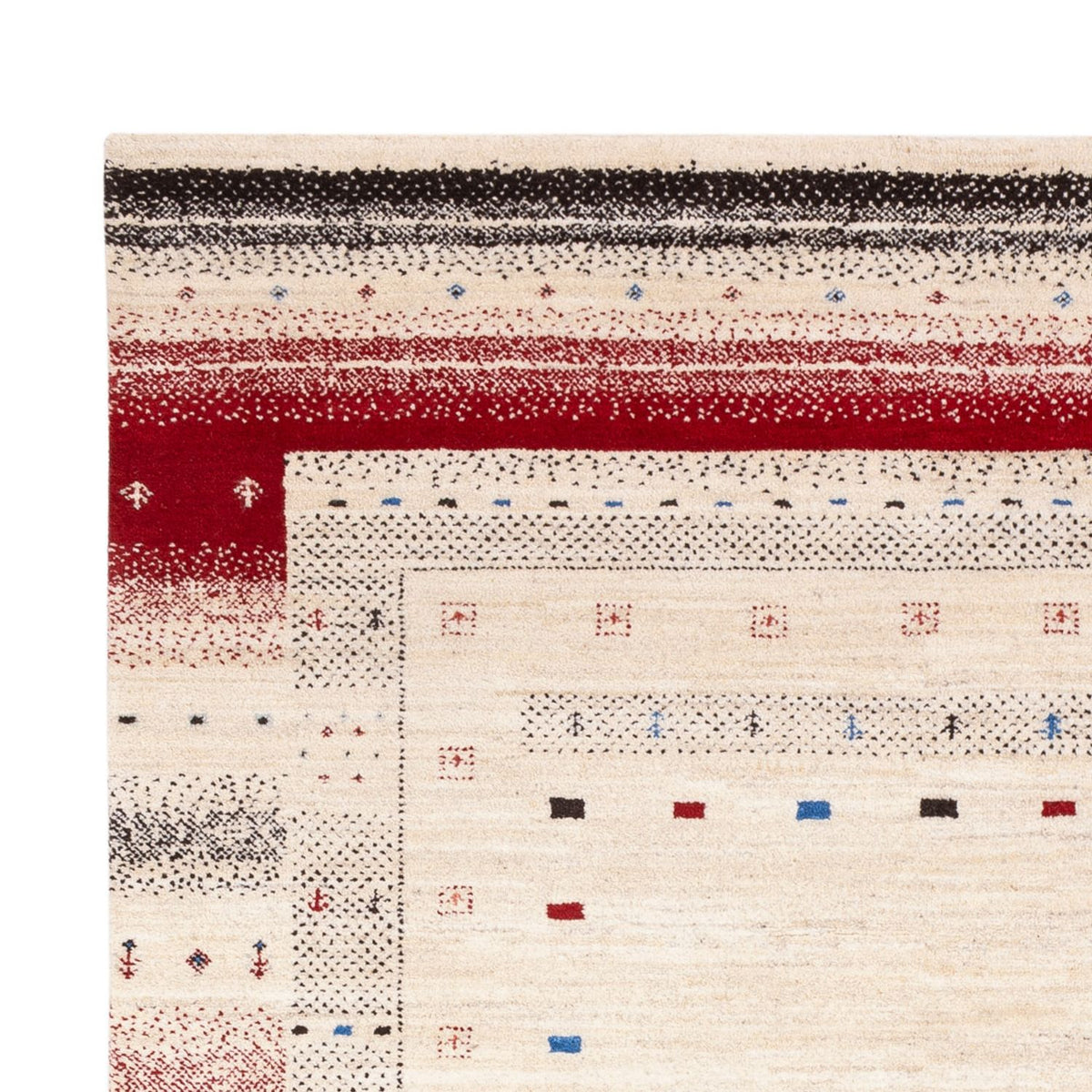 Dywan Gabbeh - Loribaft Indus - 242 x 168 cm - kremowy