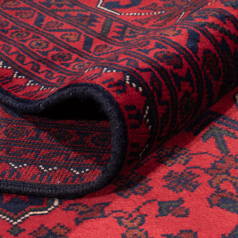 Dywan afgański - 346 x 241 cm - czerwony