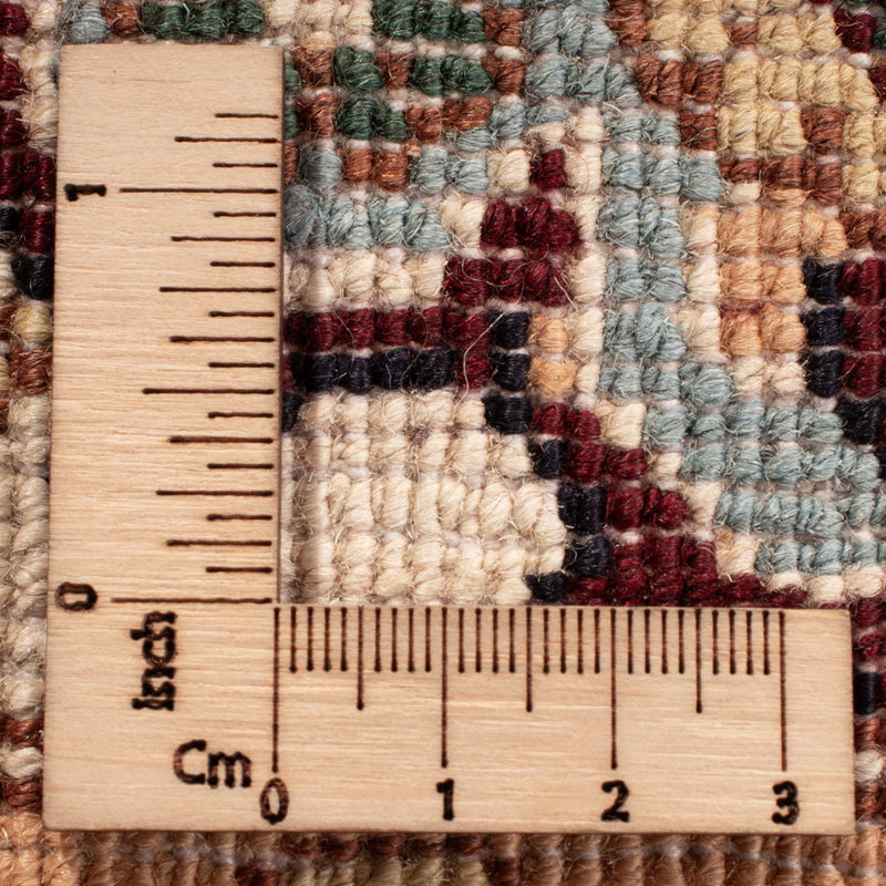 Dywan afgański - 346 x 245 cm - jasny beż