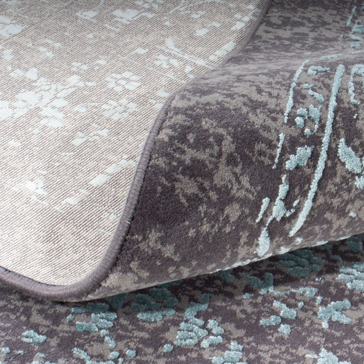 Designerski dywan - 300 x 200 cm - szary