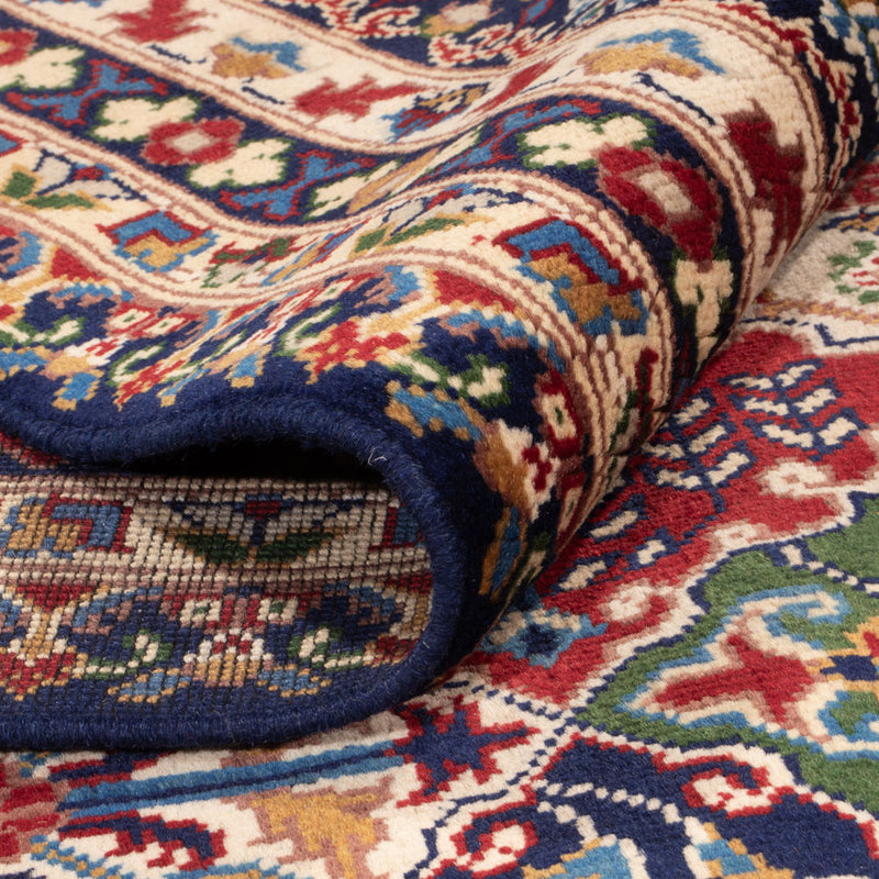 Dywan afgański - 389 x 300 cm - wielokolorowy