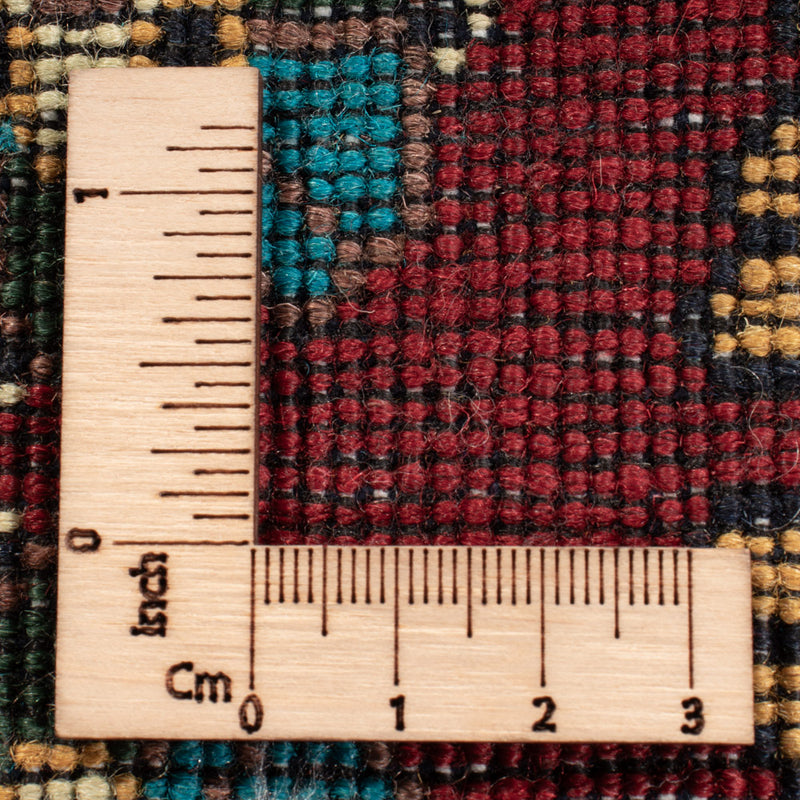 Dywan afgański - 195 x 150 cm - niebieski