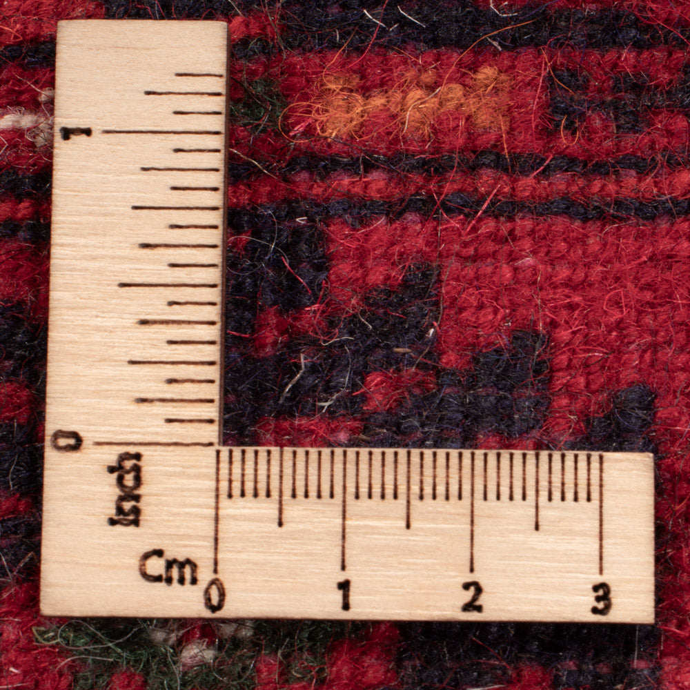 Afgański dywan - Bukhara - 194 x 133 cm - ciemna czerwień