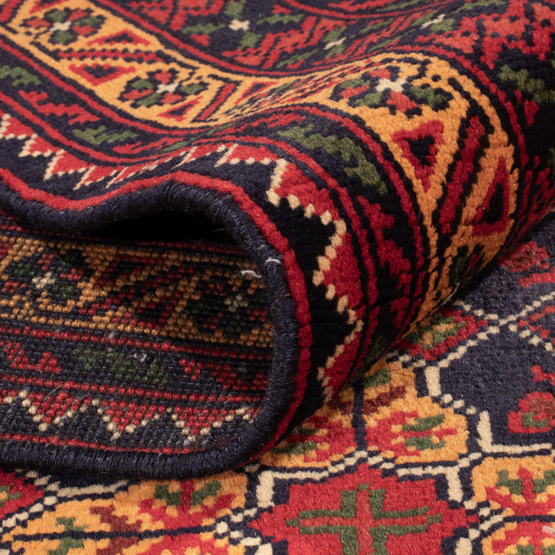 Dywan afgański - 388 x 286 cm - ciemny beż