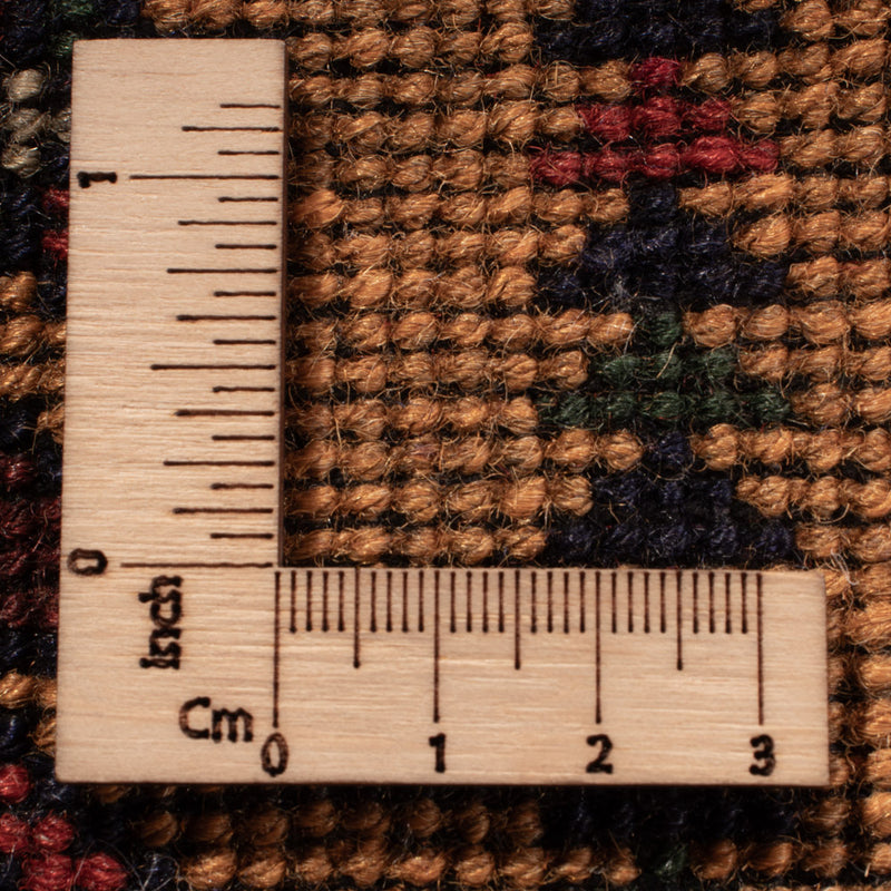 Dywan afgański - 388 x 286 cm - ciemny beż