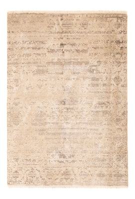 Designerski dywan - 197 x 154 cm - beżowy