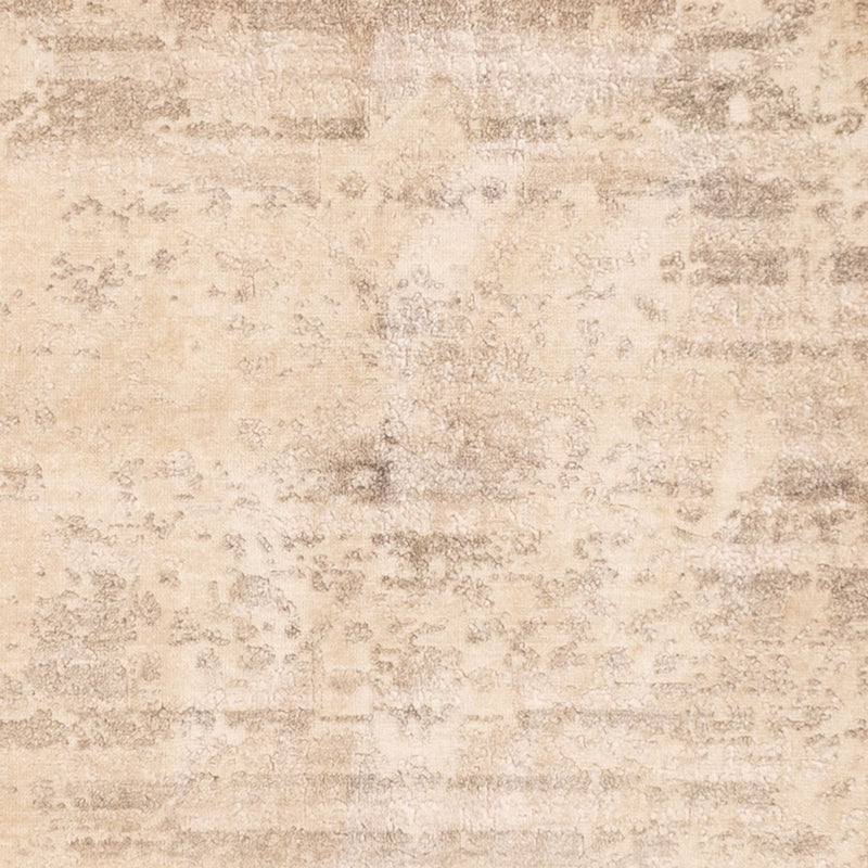 Designerski dywan - 197 x 154 cm - beżowy