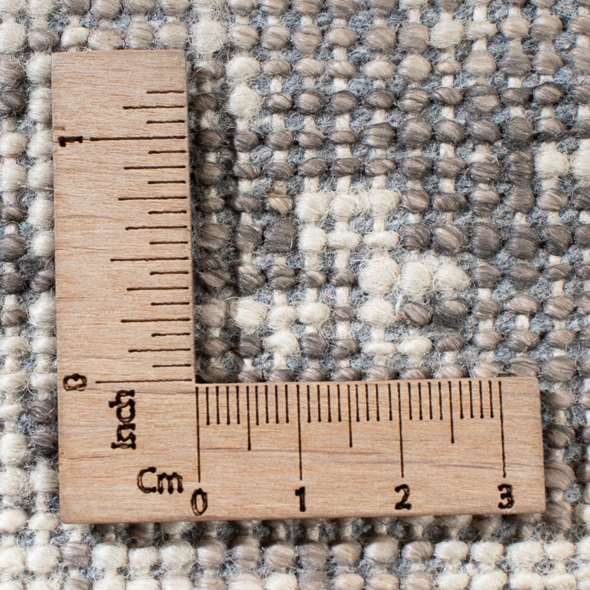 Designerski dywan - 197 x 154 cm - beżowy