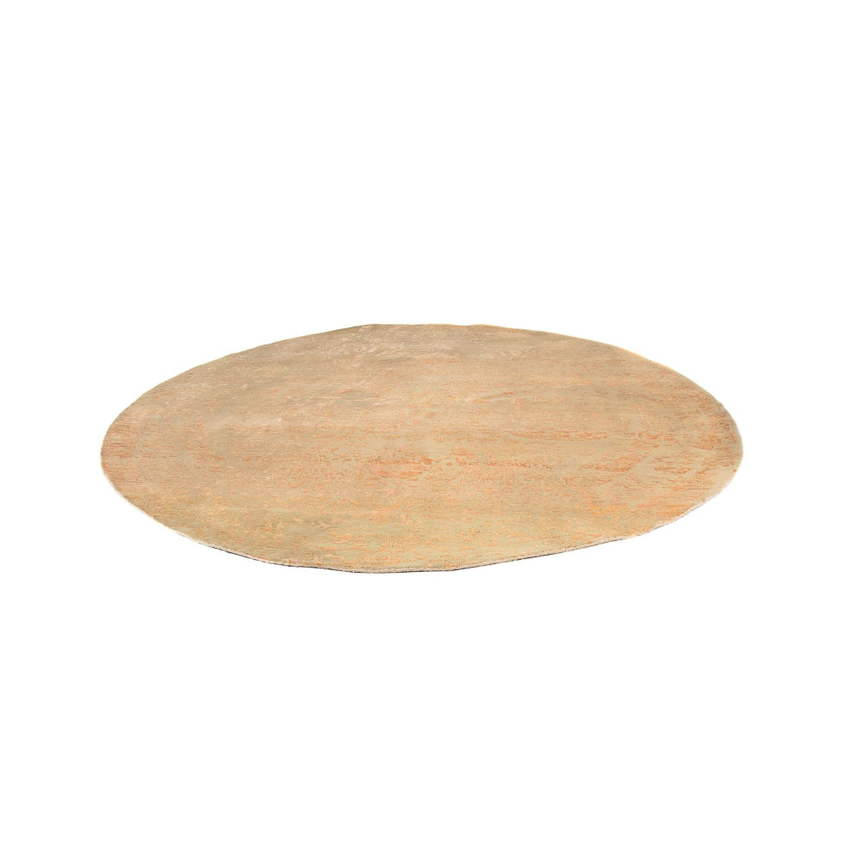 Designerski dywan kwadratowy  - 249 x 247 cm - beżowy