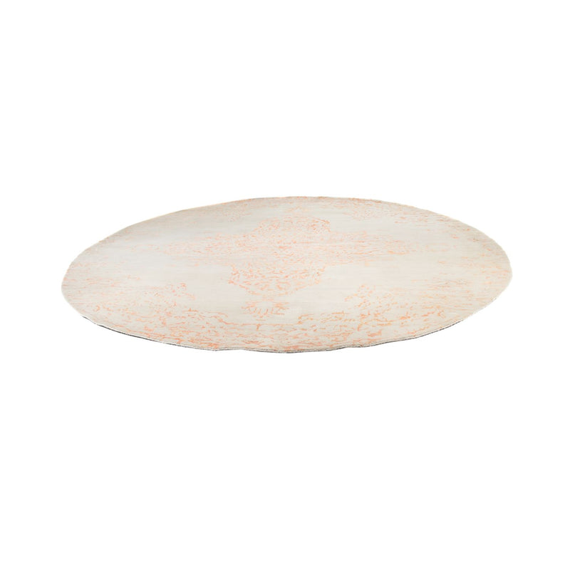 Designerski dywan kwadratowy  - 289 x 287 cm - beżowy