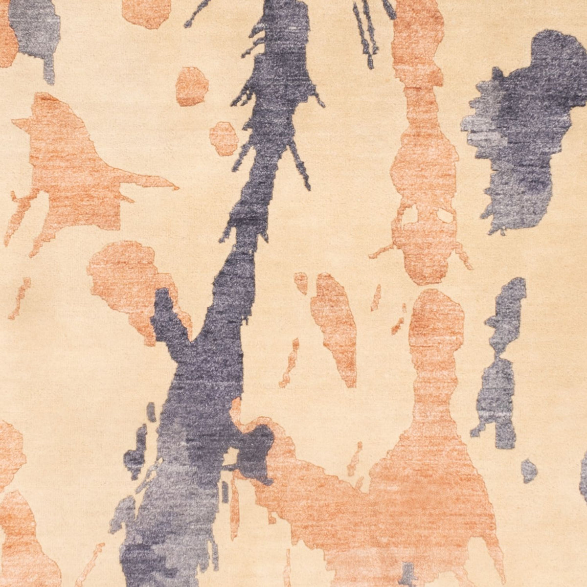 Designerski dywan - 272 x 178 cm - beżowy