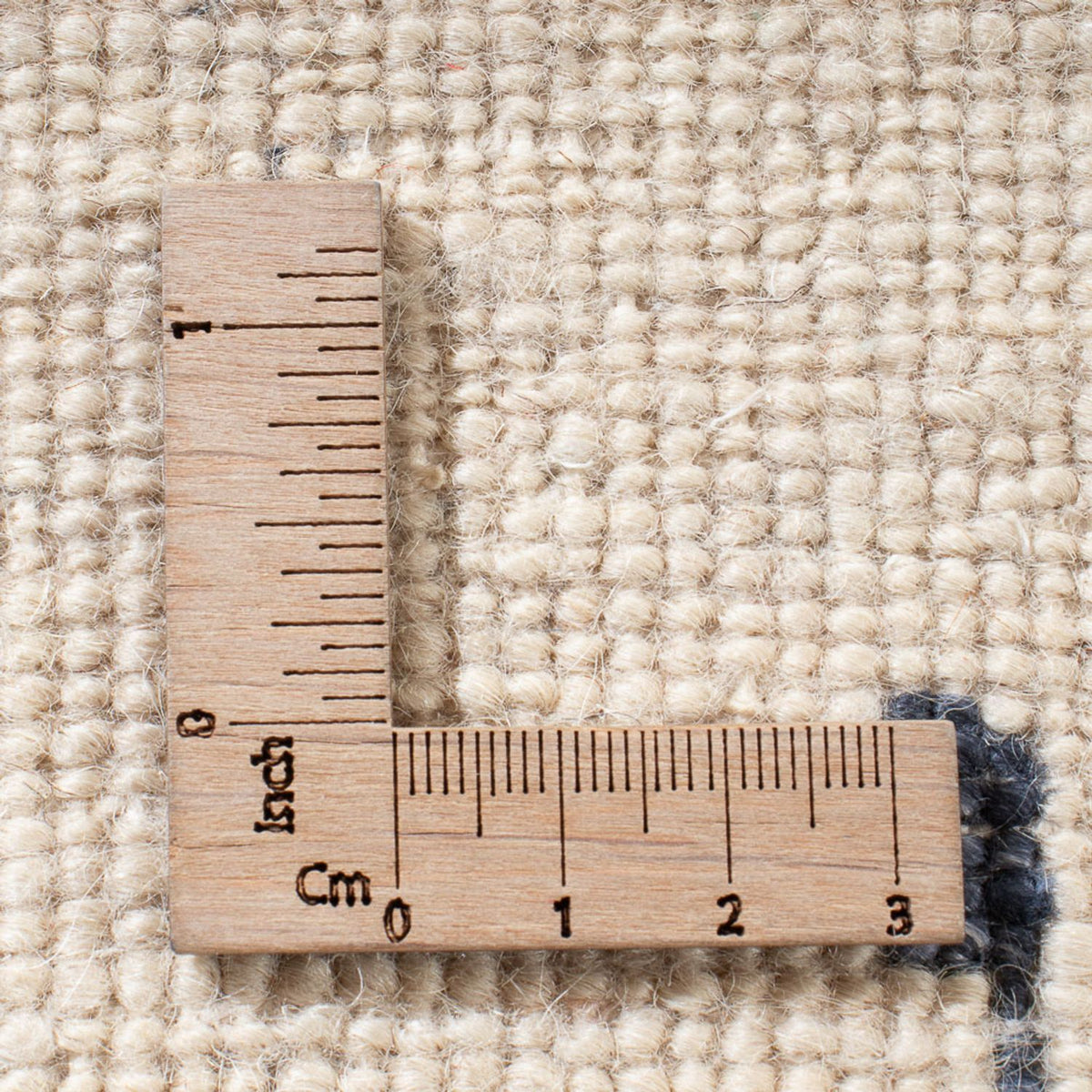 Designerski dywan - 272 x 178 cm - beżowy