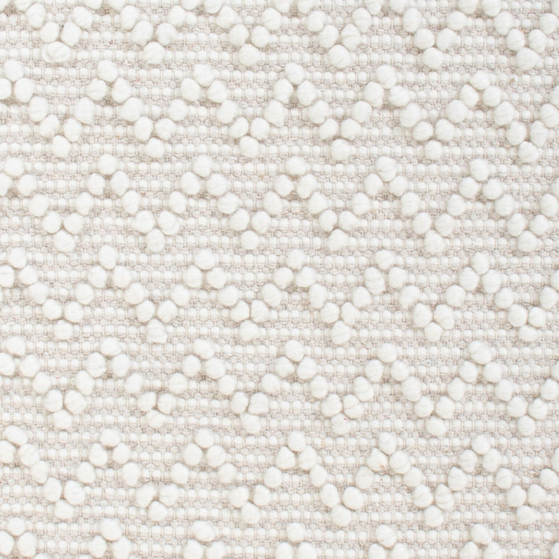 Dywan wełniany - 94 x 62 cm - jasnoszary