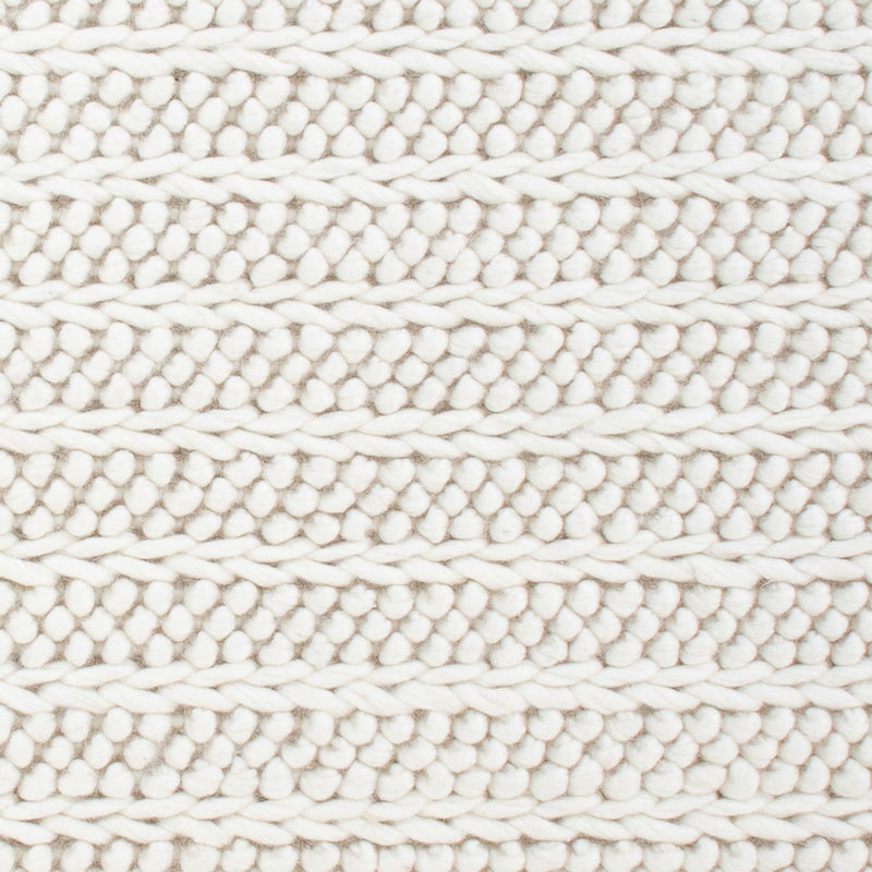 Dywan wełniany - 95 x 63 cm - jasnoszary