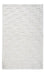Dywan wełniany - 94 x 60 cm - jasnoszary