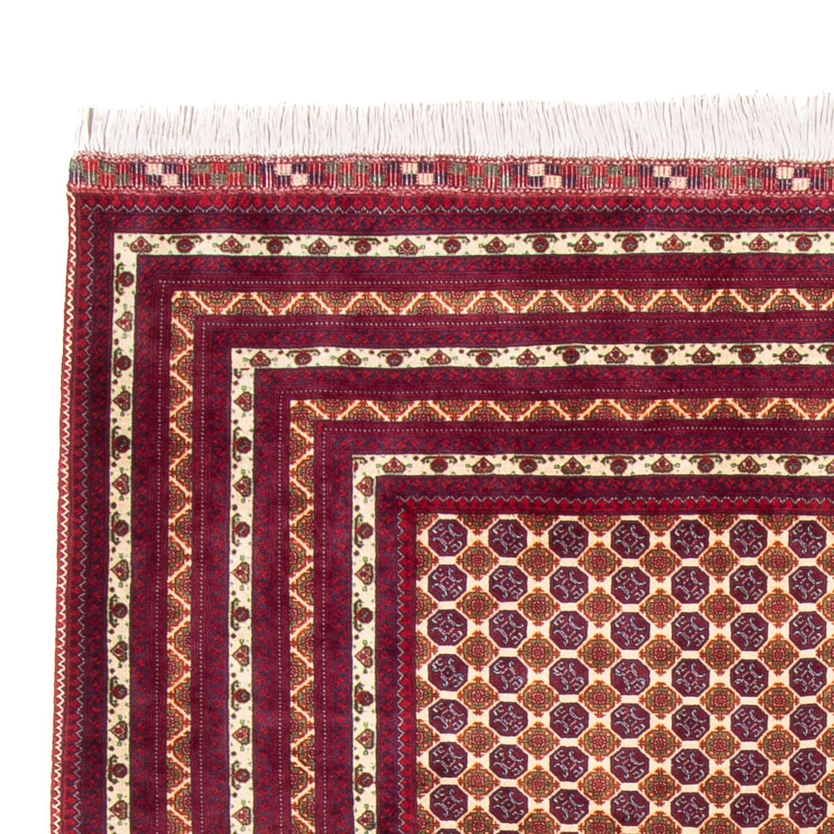 Dywan afgański - 297 x 198 cm - beżowy