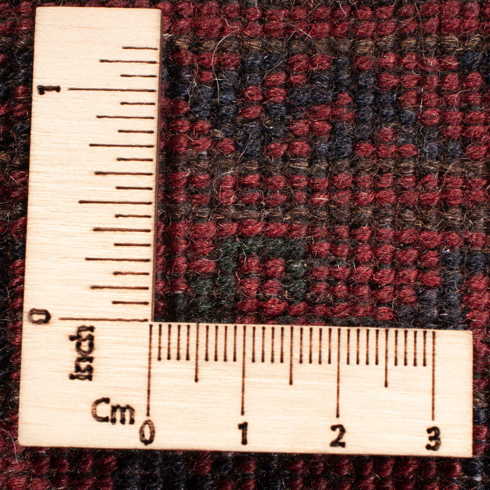 Afgański dywan - Bukhara - 280 x 188 cm - ciemna czerwień