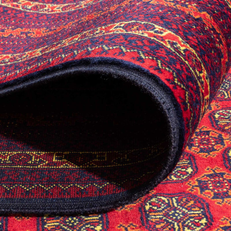 Dywan afgański - 294 x 194 cm - czerwony