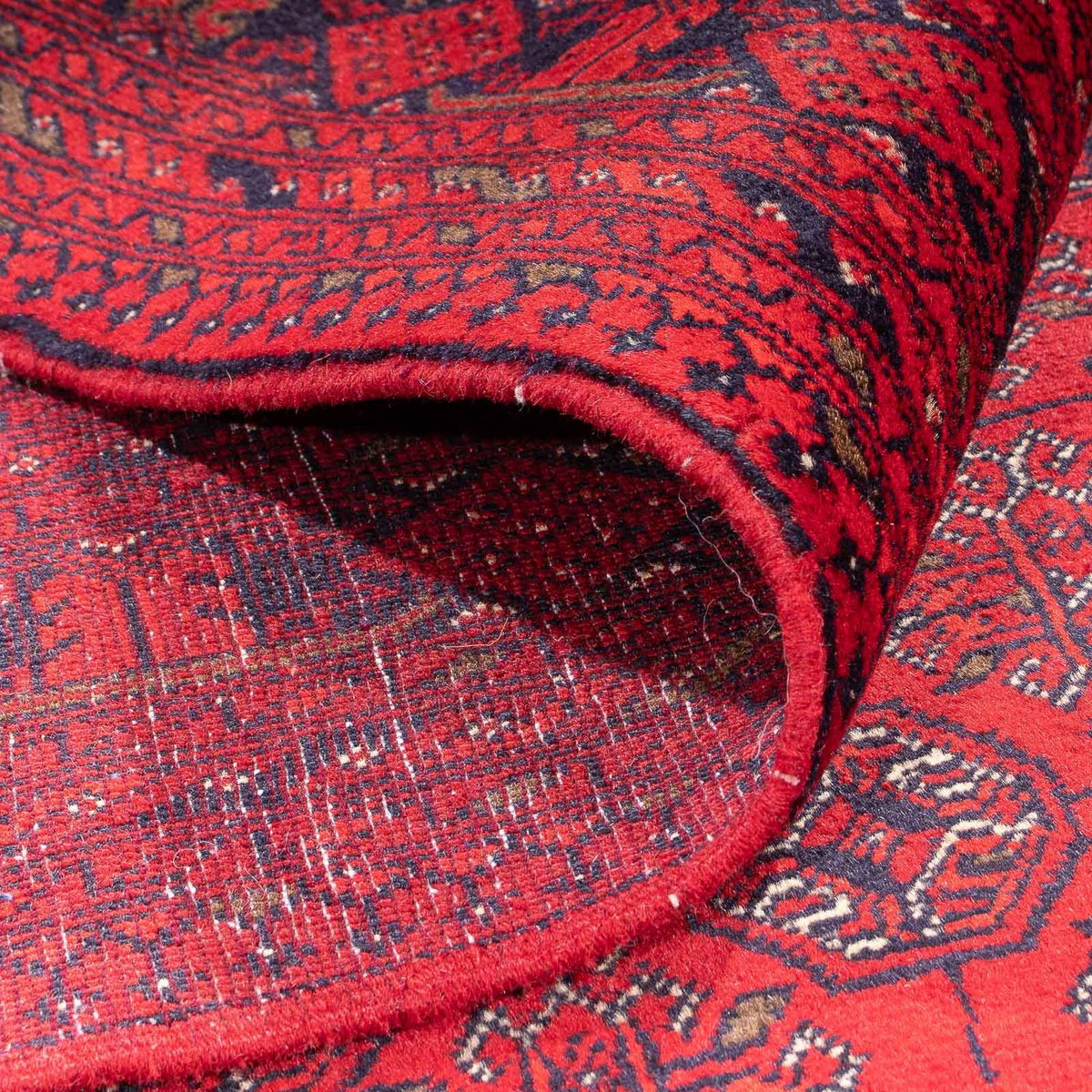 Dywan afgański - 343 x 248 cm - czerwony