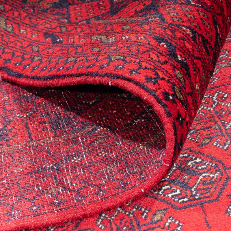 Dywan afgański - 343 x 248 cm - czerwony