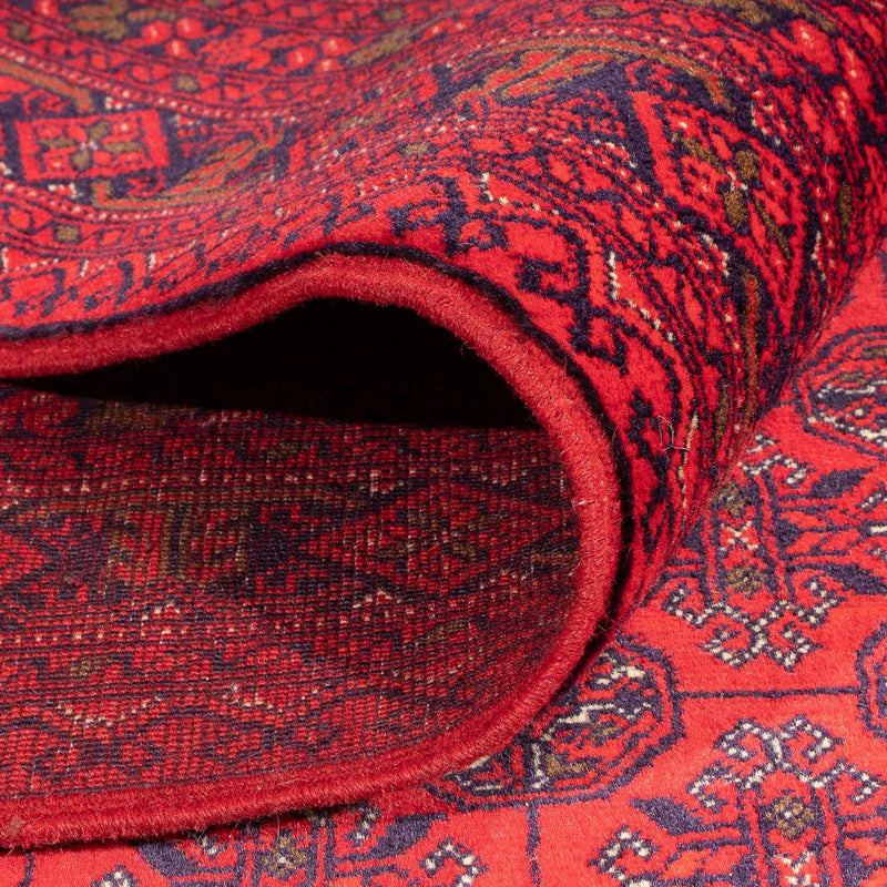 Dywan afgański - 289 x 200 cm - czerwony