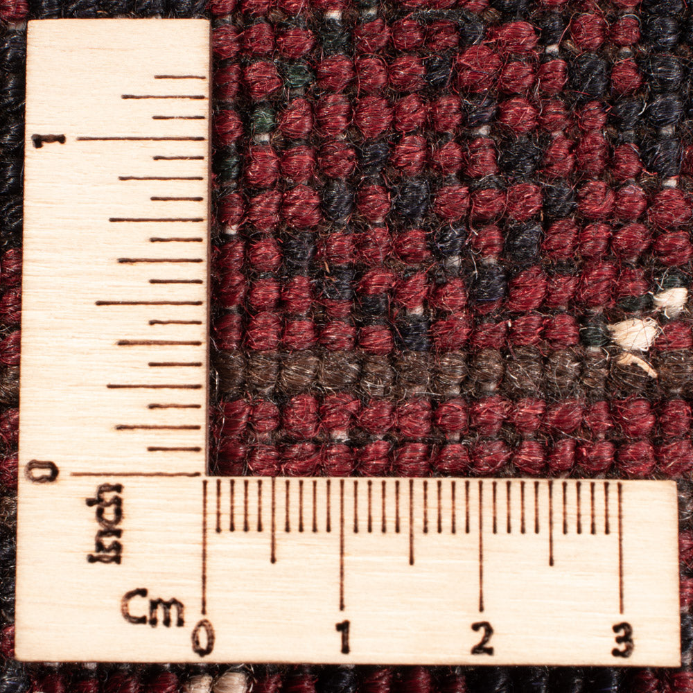 Afgański dywan - Bukhara - 290 x 201 cm - ciemna czerwień