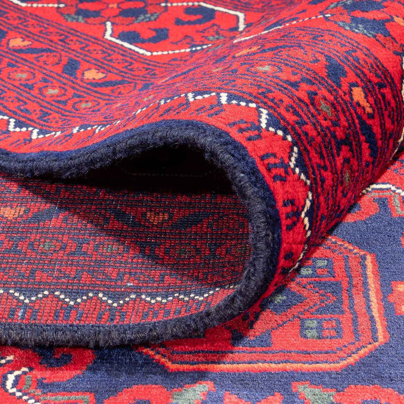 Dywan afgański - 346 x 246 cm - czerwony