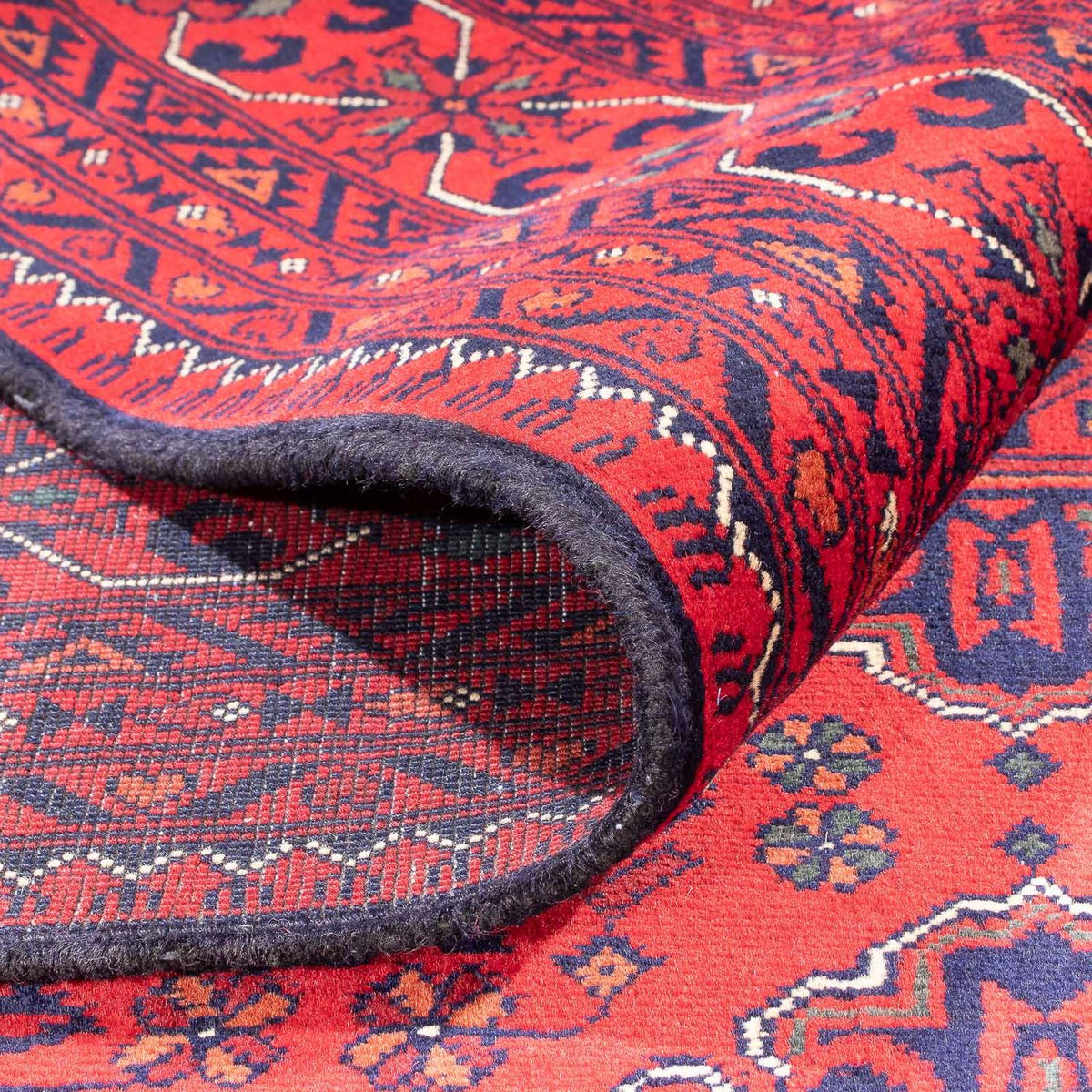 Dywan afgański - 414 x 292 cm - czerwony