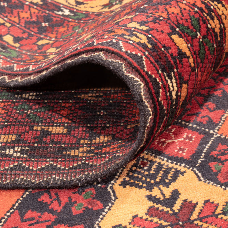 Dywan afgański - 296 x 197 cm - ciemny beż