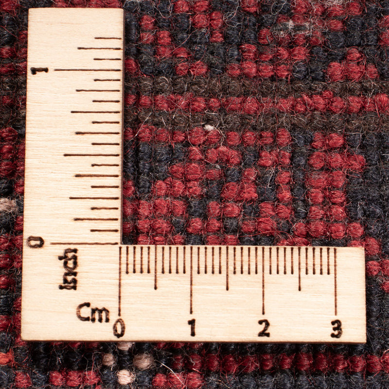 Dywan afgański - 296 x 193 cm - czerwony