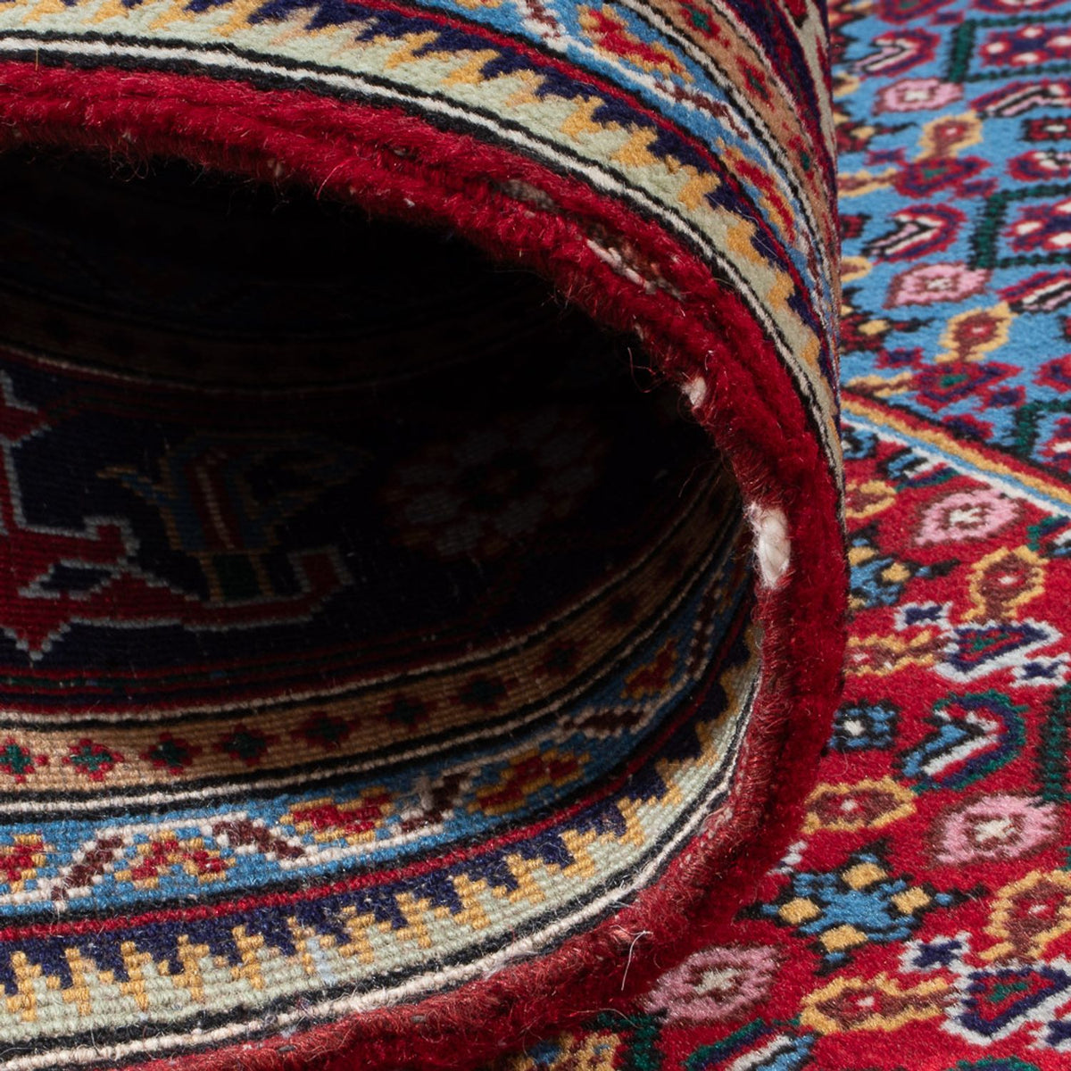 Perski dywan - Nomadyczny - 300 x 205 cm - czerwony