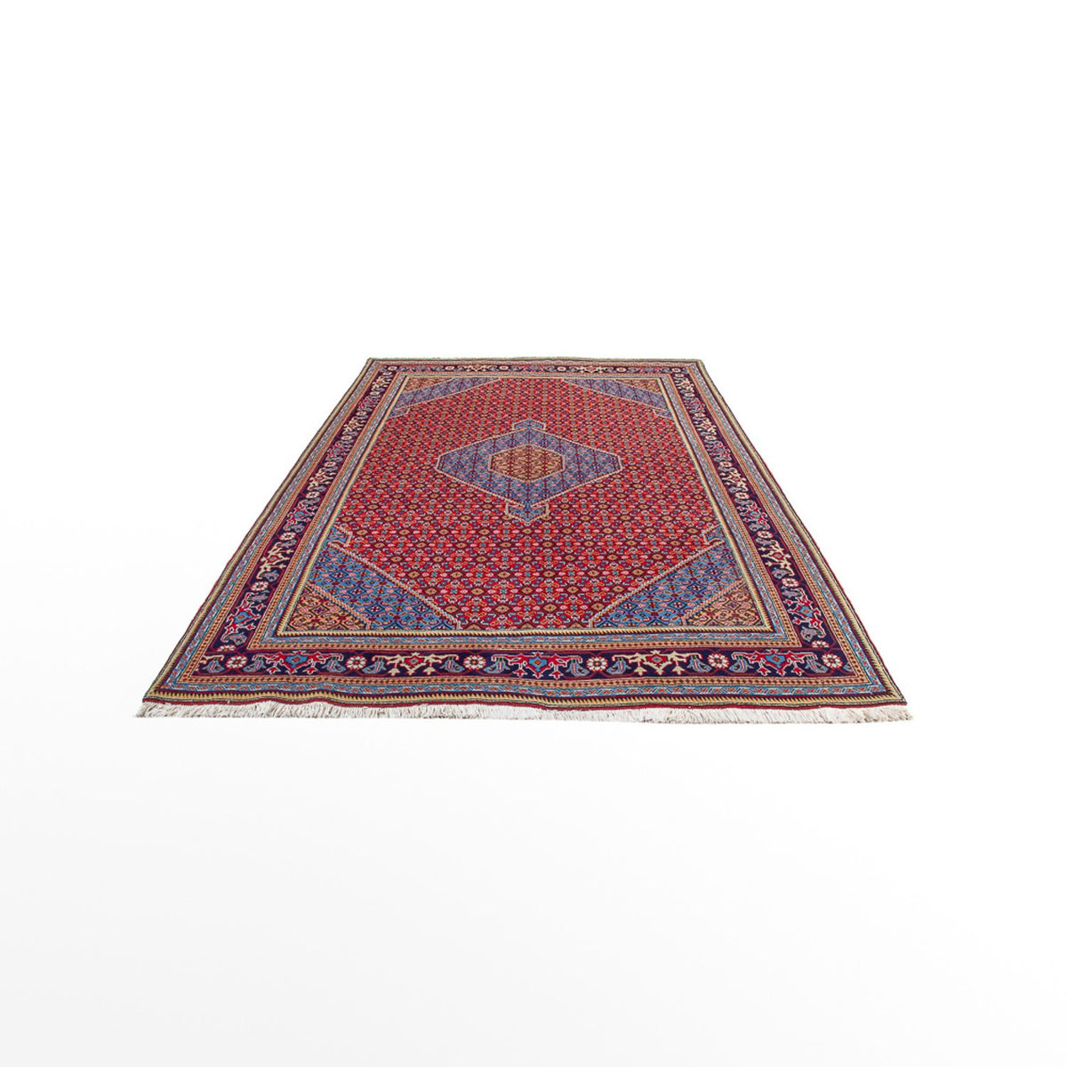 Perski dywan - Nomadyczny - 300 x 205 cm - czerwony