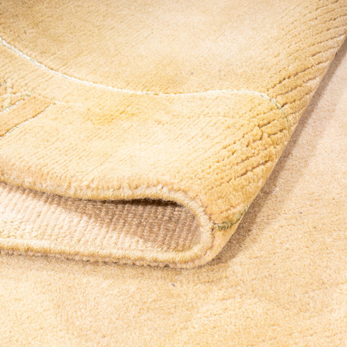 Dywan z Nepalu - 242 x 166 cm - jasny beż