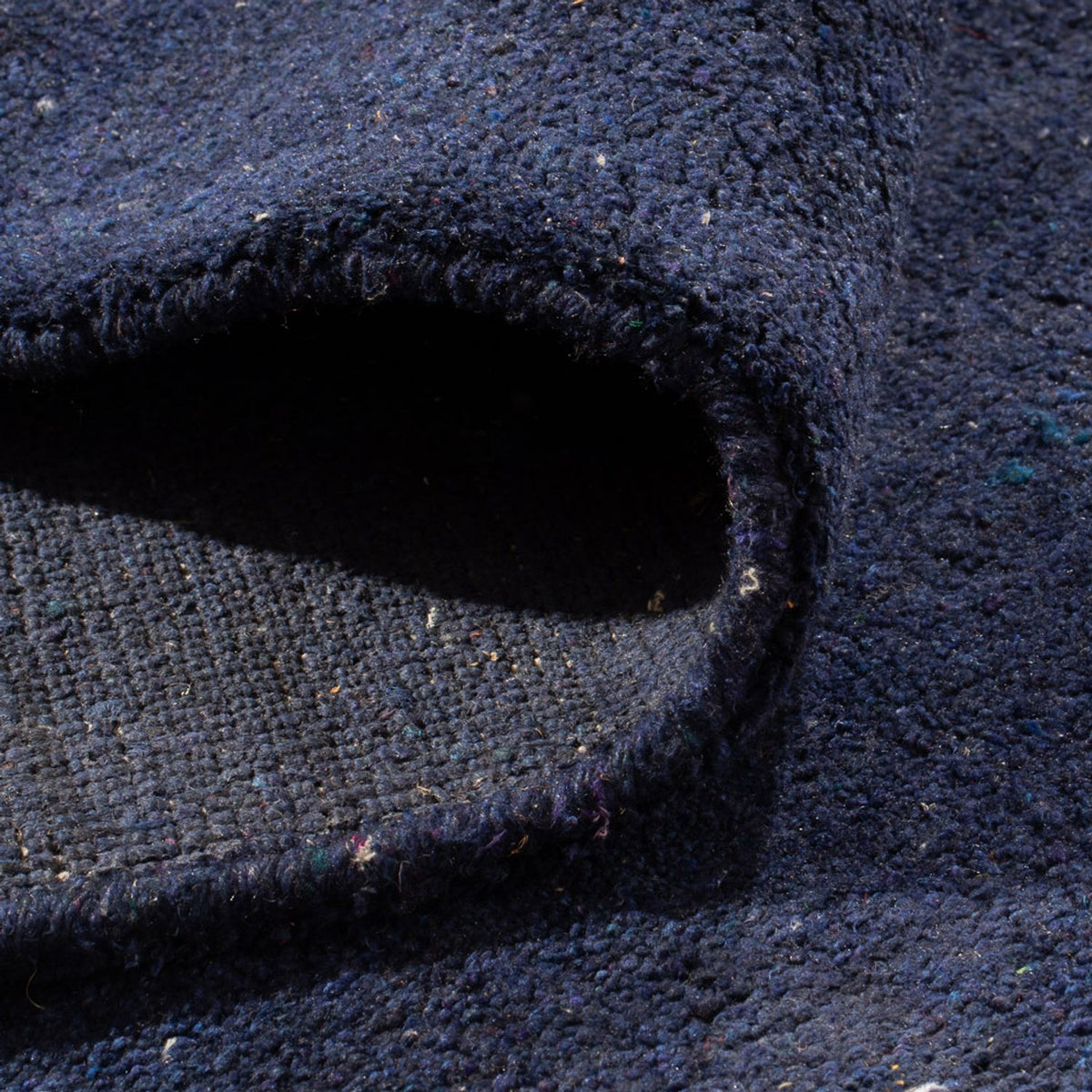 Dywan Gabbeh - Loribaft Perski - 300 x 200 cm - ciemnoniebieski