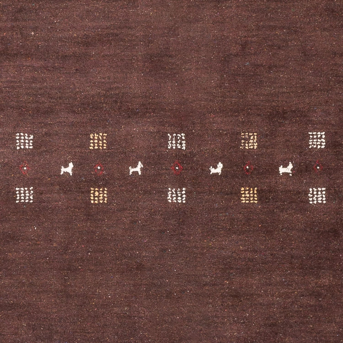 Dywan Gabbeh - Loribaft Perski - 300 x 200 cm - choco