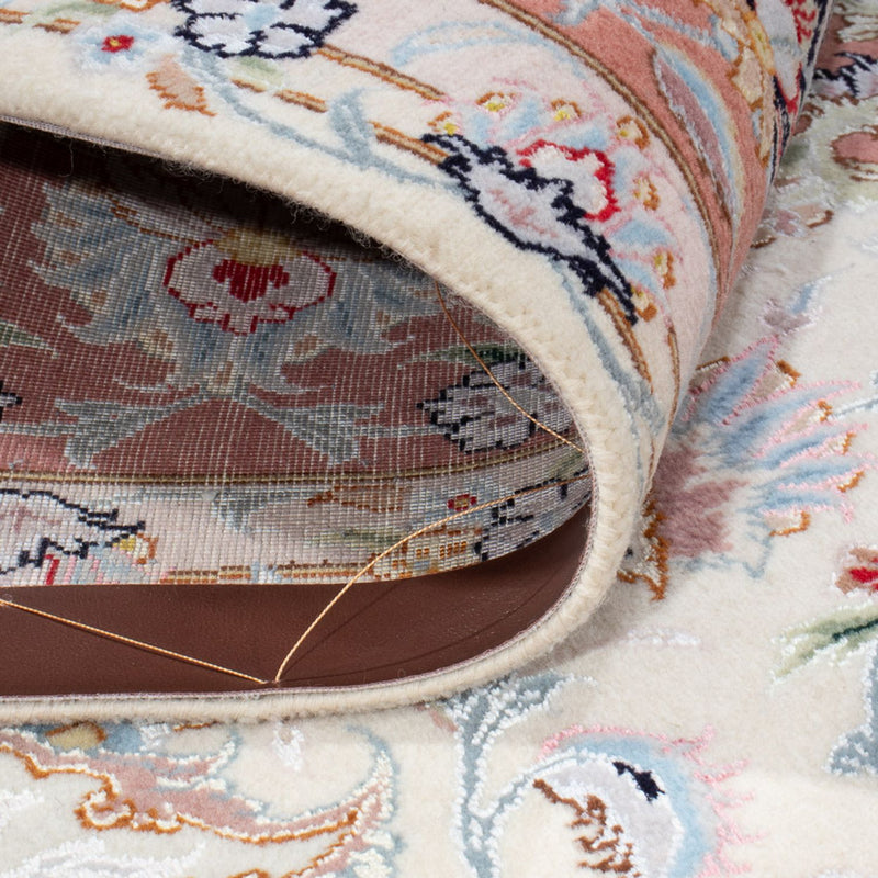 Dywan perski - Tabriz - Królewski - 210 x 150 cm - beżowy